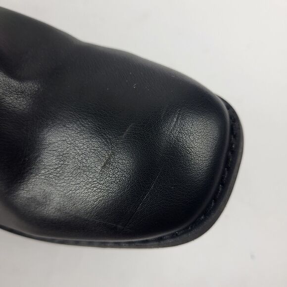 DV by Dolce Vita Rupart Wedge Bootie Black Faux Leather - Picture 10 of 14
